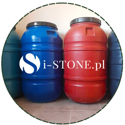 Beczka 220L(mix kolrów) - używana